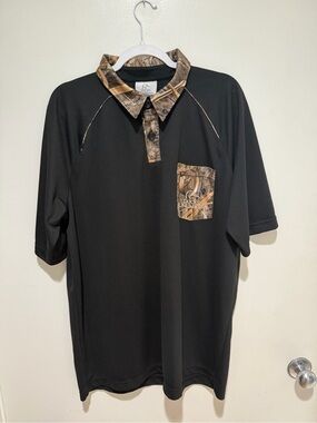 Ducks unlimited golf camo polo